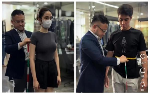 Baru Lamaran, El Rumi dan Syifa Hadju Ketahuan Fitting Baju Pengantin