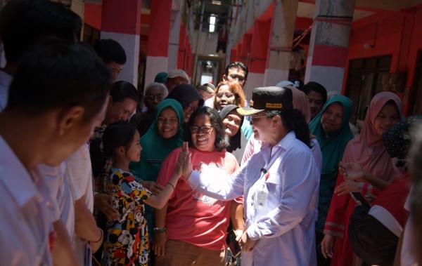 Agustina Tinjau Rusunawa, Dengar dan Respon Keluhan Penghuni
