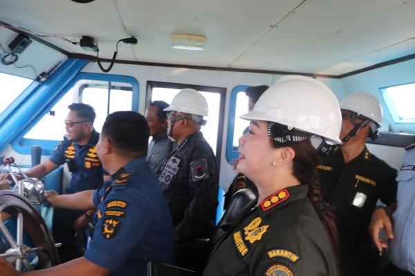 Waspadai Hama dan Penyakit, Karantina Banten Kawal Ketat Lalu Lintas Laut di Merak