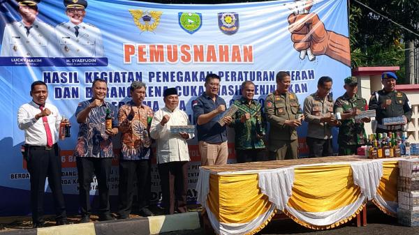 Bea Cukai dan Satpol PP Indramayu Berantas Rokok Ilegal, Sebanyak 1,6 Juta Batang Diamankan Petugas