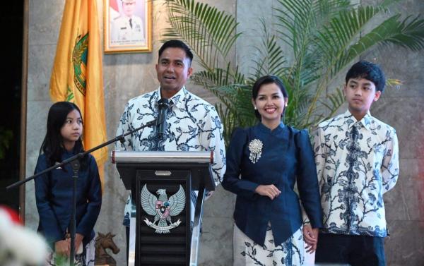 Komandan Batalyon Arhanud 14/PWY Resmi Gantikan Posisi Dandim Kuningan