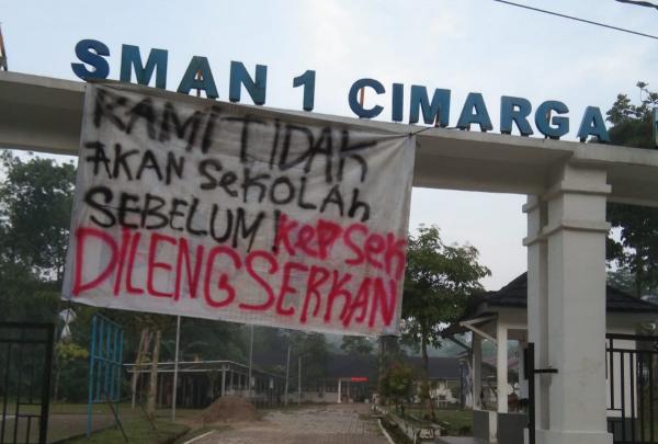 Siswa SMAN 1 Cimarga Mogok Belajar, Diduga Protes Kekerasan oleh Kepala Sekolah