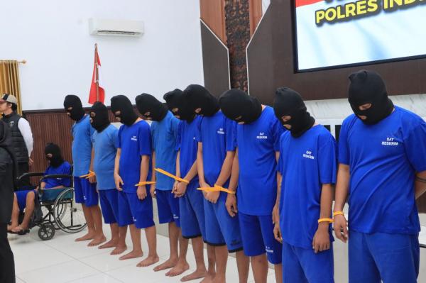 Polres Indramayu Ungkap 7 Kasus Pencurian dalam Operasi Libas Lodaya 2025, Tangkap 14 Tersangka