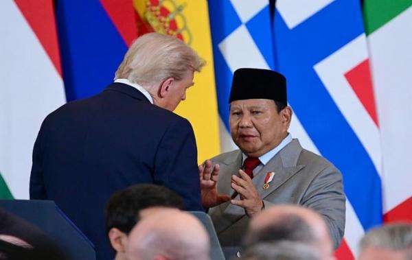 Trump Puji Presiden Prabowo saat Saksikan Perjanjian Damai Gaza, Sebut Indonesia Negara Kuat