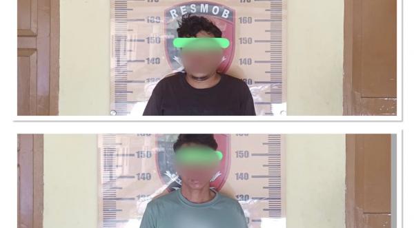 Curi Mesin Dompeng Pakai Mobil Rental, 2 Pelaku Diciduk Resmob Mamuju