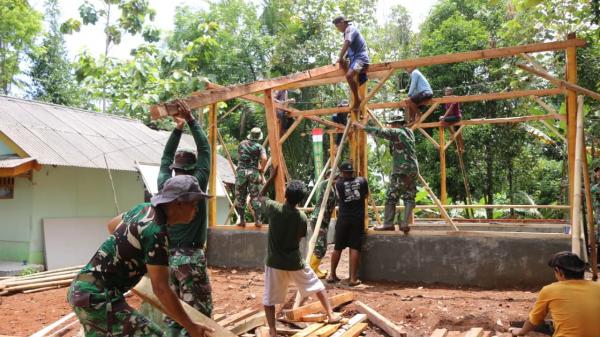 TMMD Kodim 0613 Ciamis: Wujudkan Hunian Layak bagi Warga Desa Sukamulya