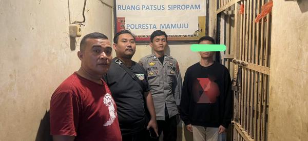 Kabur 10 Hari, Propam Amankan Bripda TW Tersangka Pengeroyokan di THM Mamuju