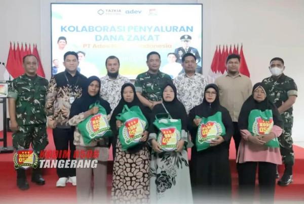 TNI dan Adev Natural Indonesia Bersatu Salurkan Zakat Rp1 Miliar ke Masyarakat Prasejahtera