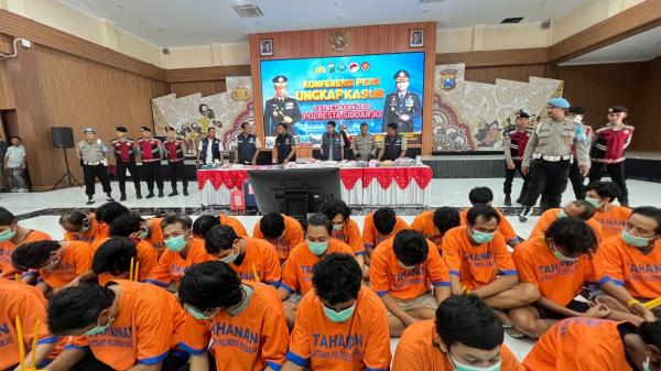 Polresta Sidoarjo Ungkap 65 Kasus Narkoba, Selamatkan 10 Ribu Jiwa dari Ancaman Barang Haram