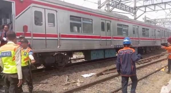KRL Anjlok di Rangkasbitung, Semua Penumpang Berhasil Dievakuasi