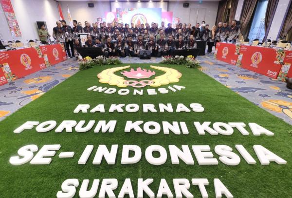 Solo Jadi Tuan Rumah Rakornas KONI Kota se-Indonesia 2025, Perkuat Sinergi Pembinaan Olahraga Daerah
