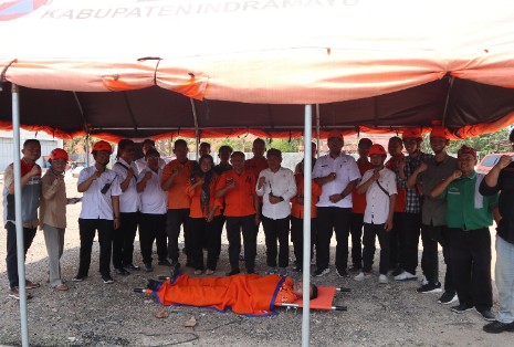 Warga Indramayu Dapat Pelatihan Mitigasi dari Pertamina EP Zona 7