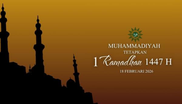 Muhammadiyah Tetapkan 1 Ramadan pada 18 Februari 2026, Berikut Jadwal Idul Fitri dan Idul Adha