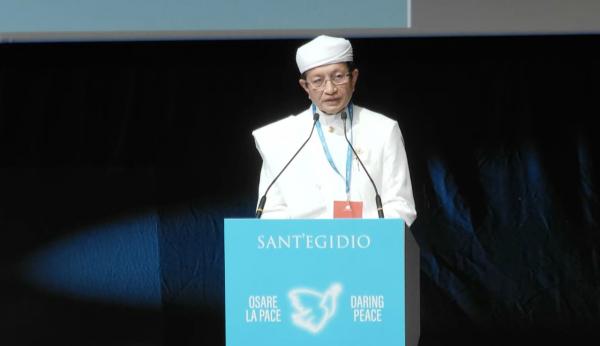 Pidato di Forum Perdamaian di Roma, Menag Nasaruddin Ungkap Deklarasi Istiqlal Bersama Paus!