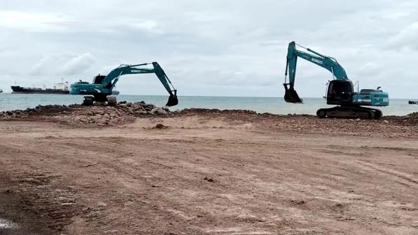 Laut Dikeruk, Nelayan Menjerit! Proyek Reklamasi Pulomerak Disorot HNSI
