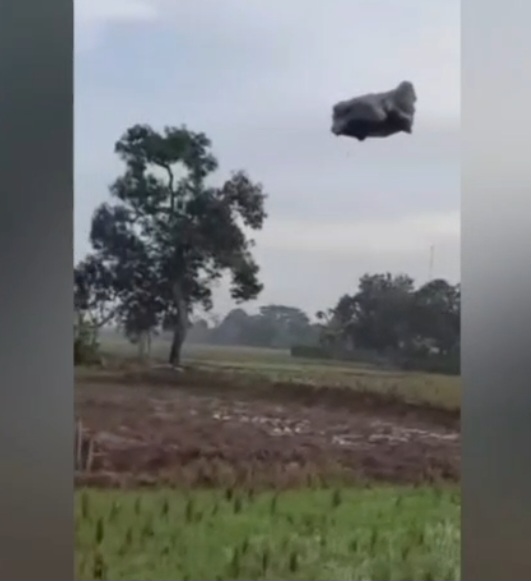 Fenomena Busa Hitam Misterius Hebohkan Patokbeusi Subang, Ini Kata Polisi