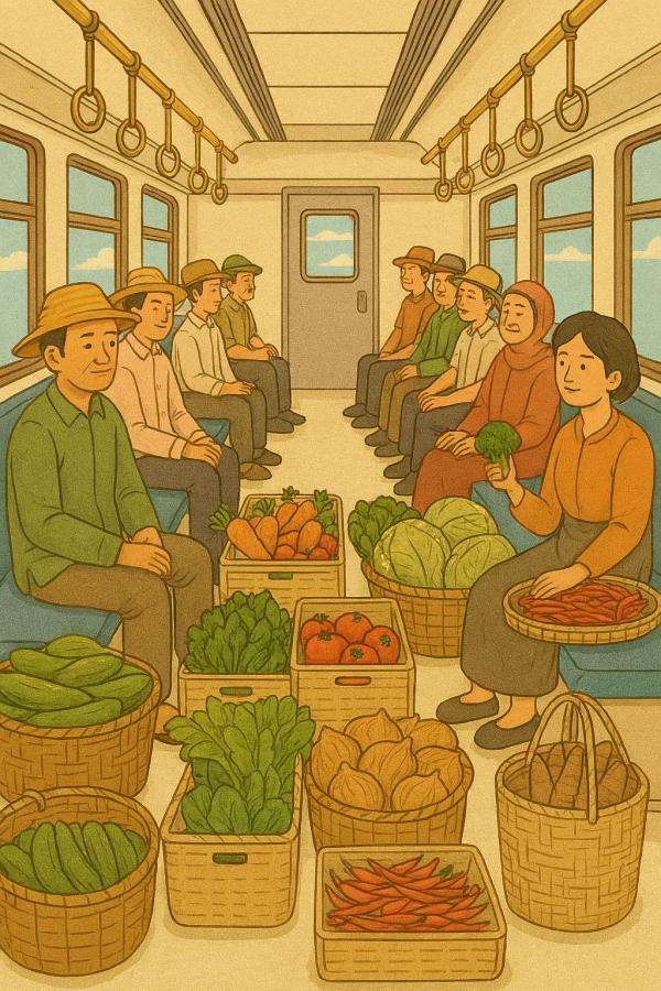 Kuatkan Sektor Ekonomi! KAI Merak-Rangkas Siapkan Gerbong Khusus untuk Petani dan Pedagang