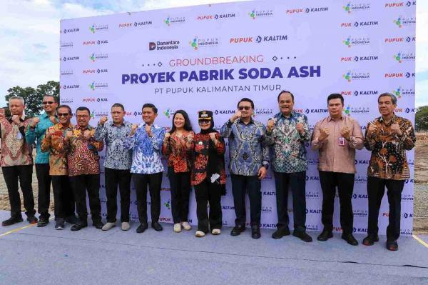 Tonggak Baru Industri Nasional: Groundbreaking Pabrik Soda Ash Rp5 Triliun di Bontang Siap Menggema