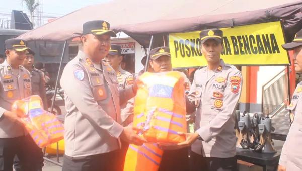 Hadapi Musim Hujan, Polres Blora Siagakan Personel dan Peralatan Tanggap Bencana