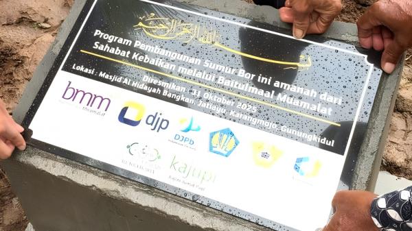 Warga Bangkan Auto Bersyukur! BMM dan Kemenkeu Satu DIY Kasih Kado Air dengan Debit Stabil