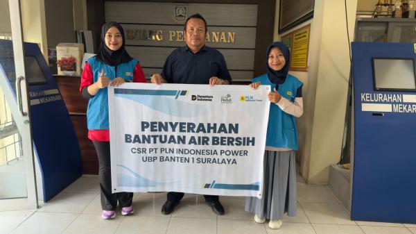 Salurkan 72 Ribu Liter Air Bersih, Warga Pulomerak Cilegon Akhirnya Bisa Tersenyum