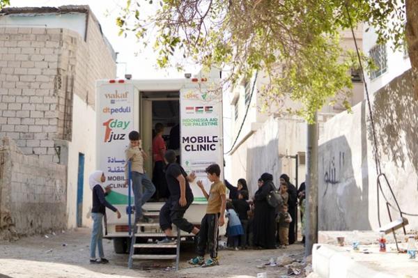 Dompet Dhuafa Hadirkan Layanan Ambulans dan Pemeriksaan Kesehatan Gratis Bagi Warga Gaza