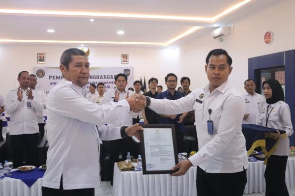 Prihambodo Harumkan Nama Lapas Serang Lewat Penghargaan Anugerah Wira Wibawa Dharmesti