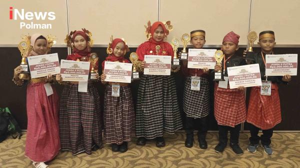 Bahasa Mandar Bergaung di FTBI 2025, Siswa Polman Sabet Sejumlah Juara