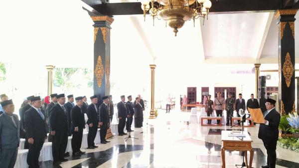 Warsubi Lantik 66 Pejabat Jombang, Ini Nama-namanya Lengkap Jabatannya