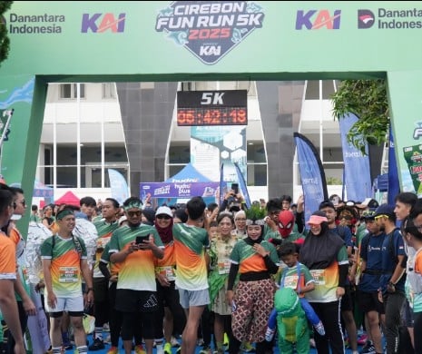 Ajak Masyarakat Bergerak, KAI Daop 3 Hadirkan “Cirebon Fun Run 2025” Bertema Run for Green