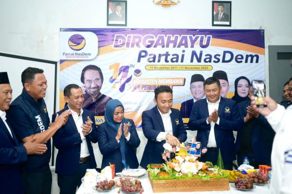 NasDem Karawang Rayakan HUT ke-14 dengan Aksi Sosial di Enam Dapil