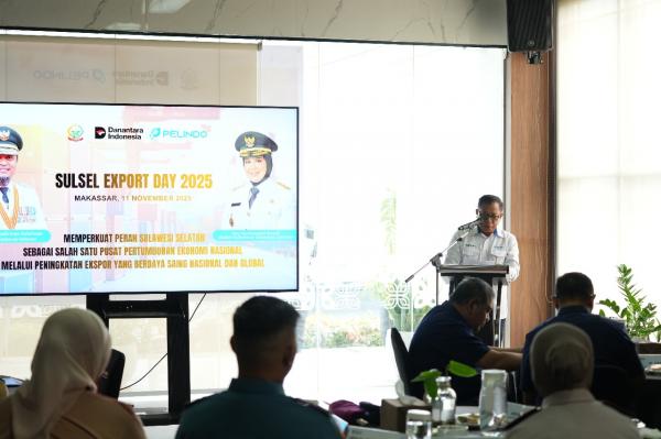 Sulsel Export Day 2025 Soroti Penguatan Logistik dan Daya Saing Ekspor Daerah