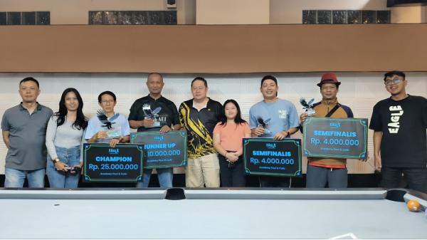 POBSI Garut Dukung 9 Ball Turnamen Eagle Academy Pool 2025