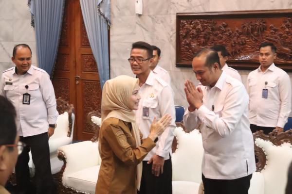 Bahas Pembinaan Warga Binaan, Pimpinan Pemasyarakatan Bertemu Bupati Serang