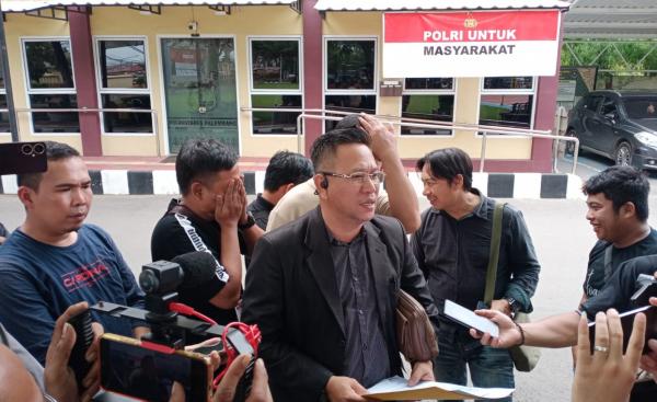Wartawan Laporkan Oknum Perintangan Kerja yang Diduga Kolega PT BSS ke Polrestabes Palembang