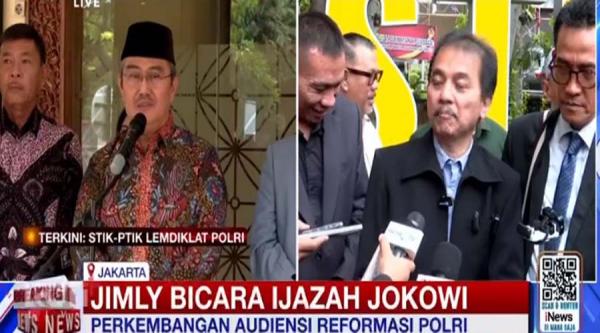 Jimly Tegas: Polemik Ijazah Jokowi Bukan Kewenangan Polri