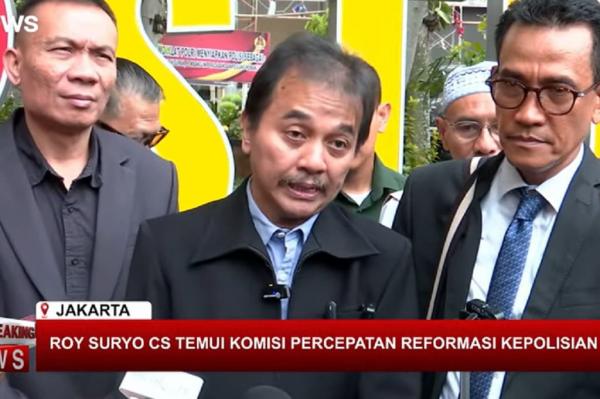 Bersua Komisi Percepatan Reformasi Polri, Roy Suryo dkk Ungkap Alasan Pilih Walk Out