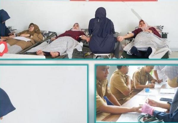 Peringati 25 Tahun ARSADA, RSUD Pandega Dibanjiri Pendonor Darah Sejak Pagi