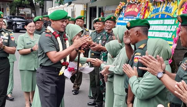 Letkol Inf Reza Sahputra Resmi Jabat Dandim Sukoharjo Gantikan Letkol Inf Supri Siswanto