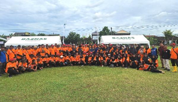 Perkuat Mitigasi, Baznas Sukoharjo dan BPBD Gelar Konsolidasi dan Pelatihan 100 Relawan