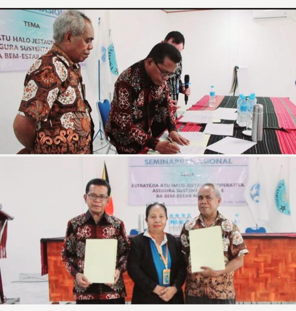 KSP Pintu Air Indonesia dan CU Lanamona Timor Leste Teken MoU: Dorong Lahirnya Koperasi yang Kuat