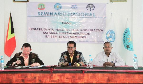 KSP Pintu Air Dukung Seminar Nasional Dalam Strategi Pengelolan Koperasi di Timor Leste