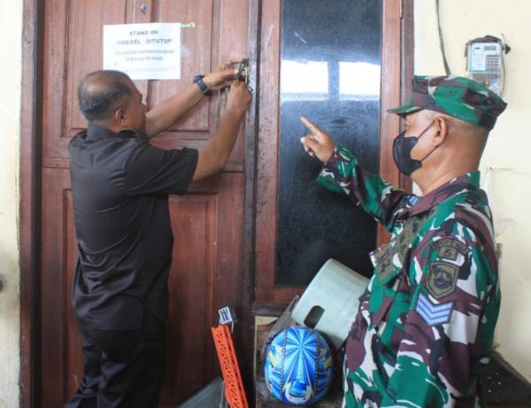 Puluhan Stan Berubah Jadi Kos di Pasar Bendul Merisi, Kini Dibongkar dan Disegel Petugas