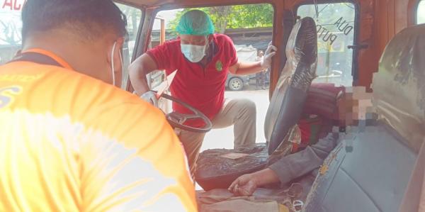 Sopir Truk Ditemukan Meninggal di Dalam Kabin di Jalan Raya Lingkar Timur Sidoarjo
