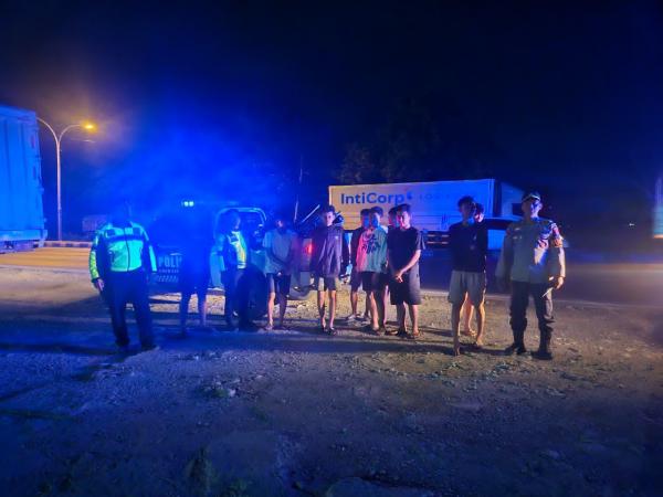 Satlantas Amankan 9 Pelaku Balap Liar, Orang Tua Dipanggil untuk Pembinaan