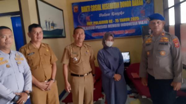 Satpolairud Polres Garut Gelar Donor Darah, Wujud Kepedulian pada HUT Polairud ke-75