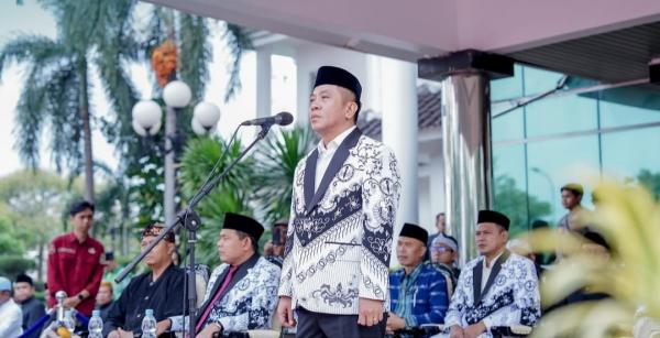 HGN 2025, Bupati Aep Tegaskan Penguatan Kompetensi Guru dan Aktivasi Satgas Pengawasan Siswa