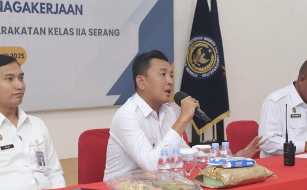 Atasi Pengangguran, Lapas Serang Terima 45 Peserta Program Magang Kemnaker Batch 2