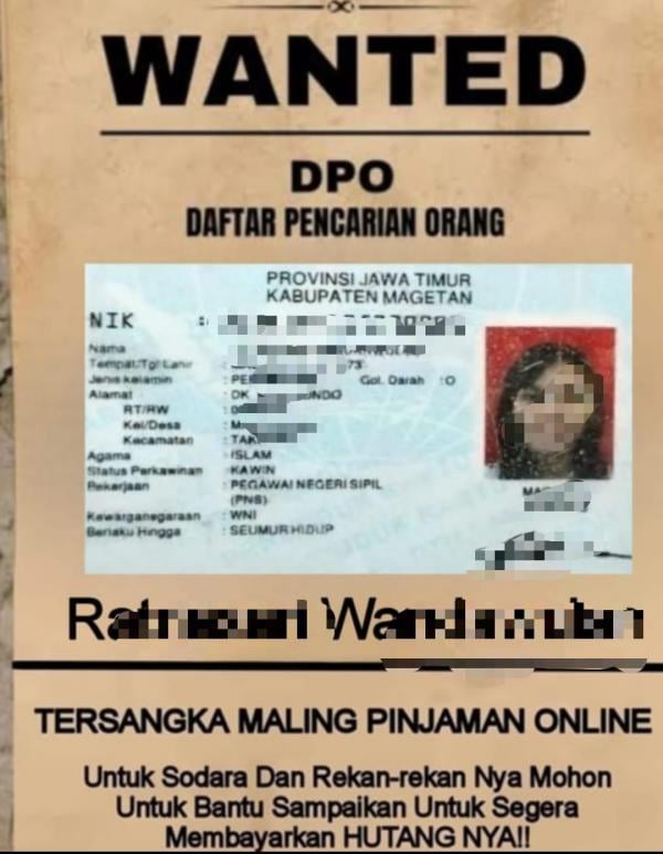 Nama Kabag Persidangan Sekwan DPRD Kabupaten Madiun Masuk DPO Pinjol, Korban: Sudah Saya Laporkan