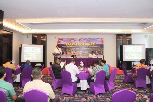 Perlindungan Hak Masyarakat Adat Jadi Sorotan Utama dalam Rakor Polda Papua